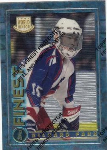 #112 Richard Park - USA - 1994-95 Finest Hockey