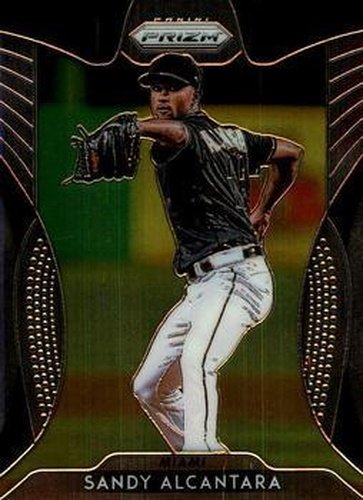 #112 Sandy Alcantara - Miami Marlins - 2019 Panini Prizm Baseball