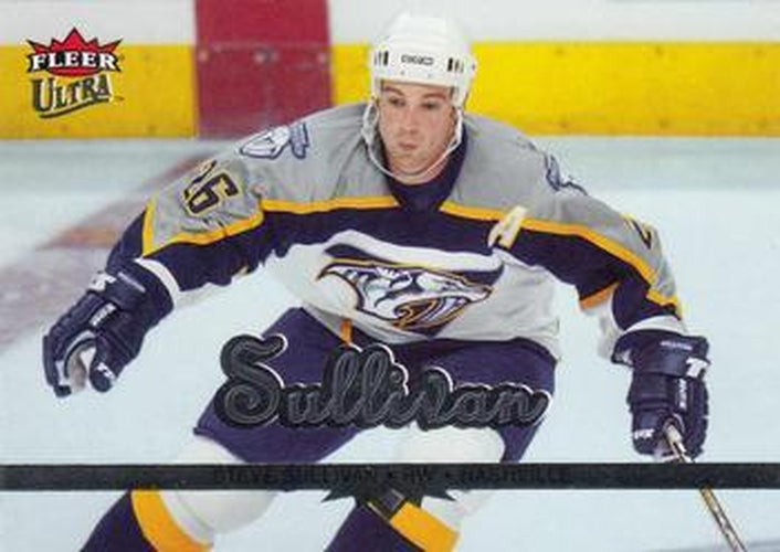 #112 Steve Sullivan - Nashville Predators - 2005-06 Ultra Hockey