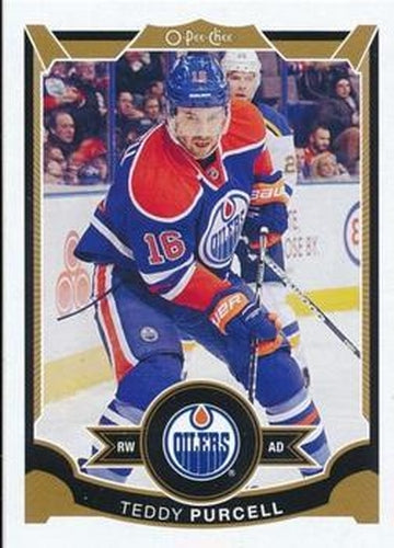 #112 Teddy Purcell - Edmonton Oilers - 2015-16 O-Pee-Chee Hockey