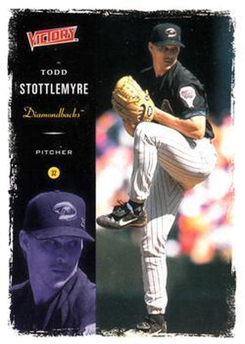 #112 Todd Stottlemyre - Arizona Diamondbacks - 2000 Upper Deck Victory Baseball