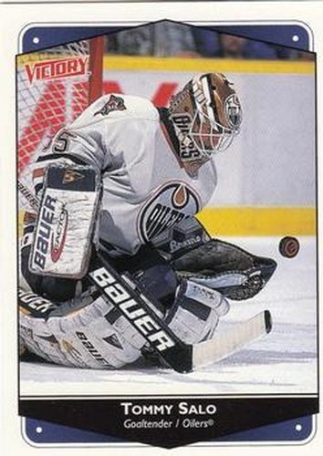 #112 Tommy Salo - Edmonton Oilers - 1999-00 Upper Deck Victory Hockey