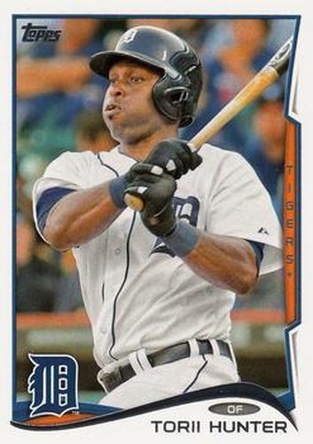 #112 Torii Hunter - Detroit Tigers - 2014 Topps Baseball