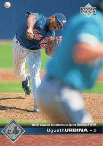 #112 Ugueth Urbina - Montreal Expos - 1997 Upper Deck Baseball