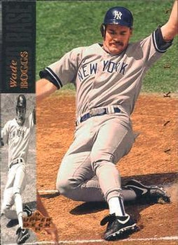 #112 Wade Boggs - New York Yankees - 1994 Upper Deck Baseball