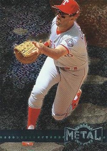 #112 Will Clark - Texas Rangers - 1996 Metal Universe Baseball