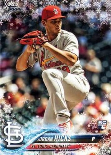 #HMW112 Jordan Hicks - St. Louis Cardinals - 2018 Topps Holiday Baseball