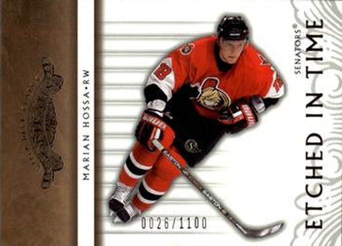 #112 Marian Hossa - Ottawa Senators - 2003-04 Upper Deck Classic Portraits Hockey