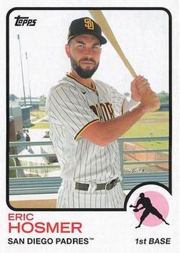 #112 Eric Hosmer - San Diego Padres - 2021 Topps Archives Baseball