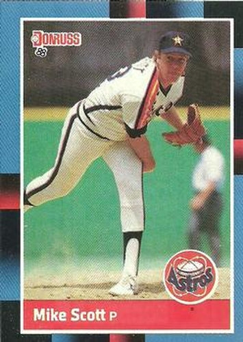 #112 Mike Scott - Houston Astros - 1988 Donruss Baseball