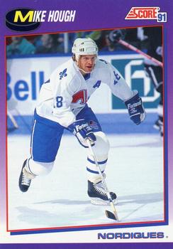 #112 Mike Hough - Quebec Nordiques - 1991-92 Score American Hockey