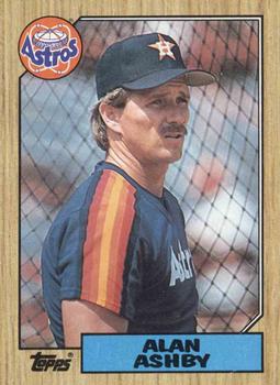 #112 Alan Ashby - Houston Astros - 1987 Topps Baseball