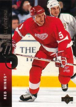 #112 Nicklas Lidstrom - Detroit Red Wings - 1994-95 Upper Deck Hockey