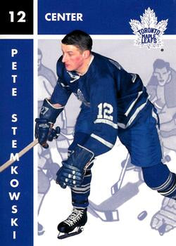 #112 Pete Stemkowski - Toronto Maple Leafs - 1995-96 Parkhurst 1966-67 Hockey