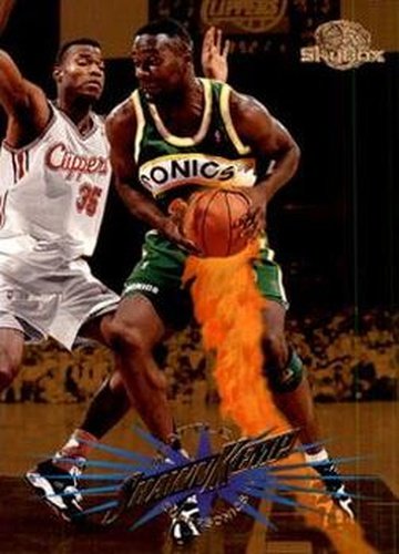 #112 Shawn Kemp - Seattle SuperSonics - 1995-96 SkyBox Premium Basketball
