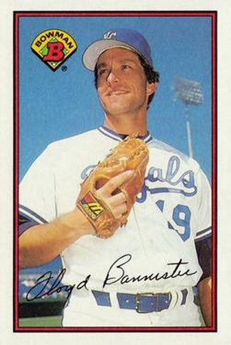 #112 Floyd Bannister - Kansas City Royals - 1989 Bowman Baseball