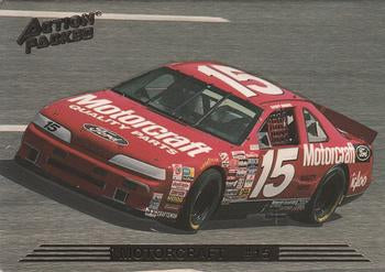 #112 Geoff Bodine's Car - Bud Moore Engineering - 1993 Action Packed Racing