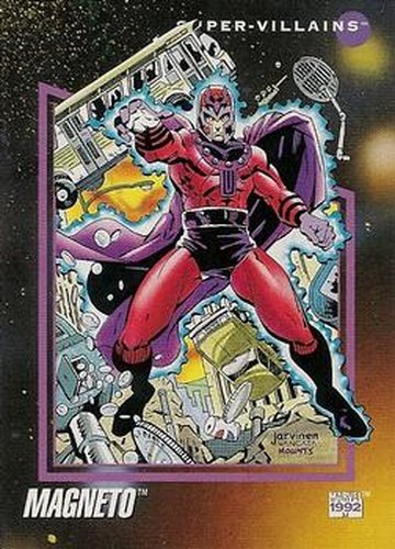 #112 Magneto - 1992 Impel Marvel Universe