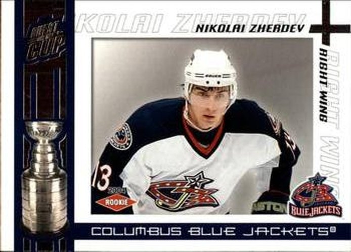 #112 Nikolai Zherdev - Columbus Blue Jackets - 2003-04 Pacific Quest for the Cup Hockey