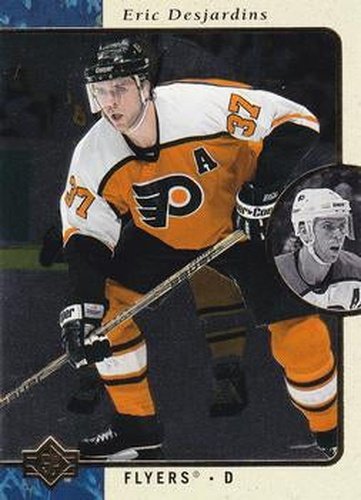#112 Eric Desjardins - Philadelphia Flyers - 1995-96 SP Hockey