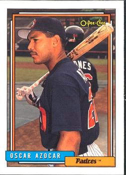 #112 Oscar Azocar - San Diego Padres - 1992 O-Pee-Chee Baseball