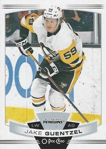 #112b Jake Guentzel - Pittsburgh Penguins - 2019-20 O-Pee-Chee Hockey