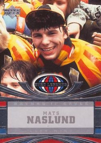 #113 Mats Naslund - Brynas IF Gavle - 2004-05 UD All-World Edition Hockey