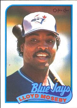 #113 Lloyd Moseby - Toronto Blue Jays - 1989 O-Pee-Chee Baseball