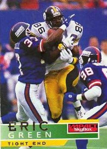 #113 Eric Green - Pittsburgh Steelers - 1995 SkyBox Impact Football