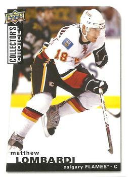 #113 Matthew Lombardi - Calgary Flames - 2008-09 Collector's Choice Hockey