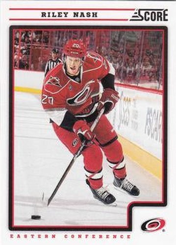 #113 Riley Nash - Carolina Hurricanes - 2012-13 Score Hockey