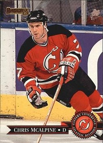 #113 Chris McAlpine - New Jersey Devils - 1995-96 Donruss Hockey