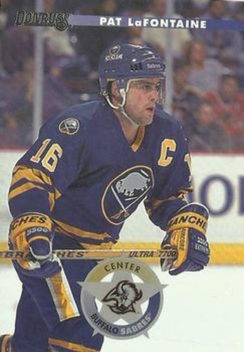 #113 Pat LaFontaine - Buffalo Sabres - 1996-97 Donruss Hockey