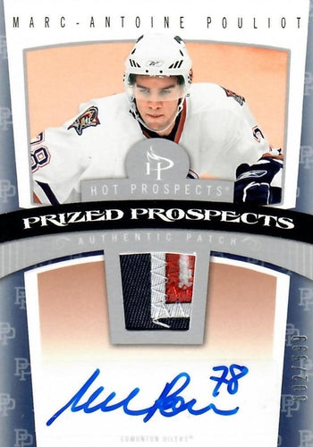 #113 Marc-Antoine Pouliot - Edmonton Oilers - 2006-07 Fleer Hot Prospects Hockey
