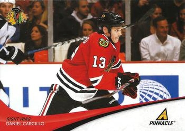 #113 Daniel Carcillo - Chicago Blackhawks - 2011-12 Panini Pinnacle Hockey