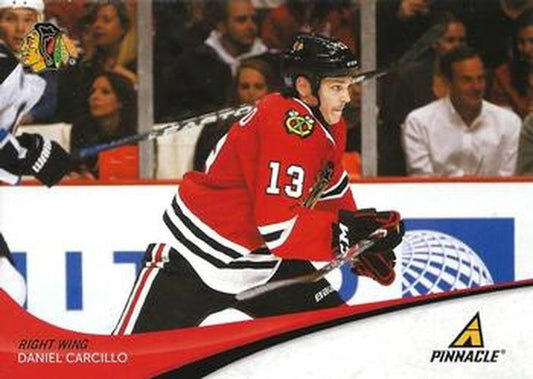 #113 Daniel Carcillo - Chicago Blackhawks - 2011-12 Panini Pinnacle Hockey