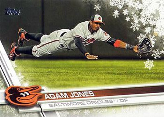 #HMW113 Adam Jones - Baltimore Orioles - 2017 Topps Holiday Baseball