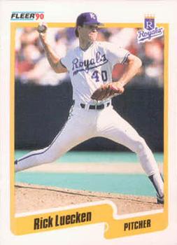 #113 Rick Luecken - Kansas City Royals - 1990 Fleer USA Baseball