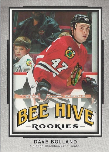 #113 Dave Bolland - Chicago Blackhawks - 2006-07 Upper Deck Beehive Hockey