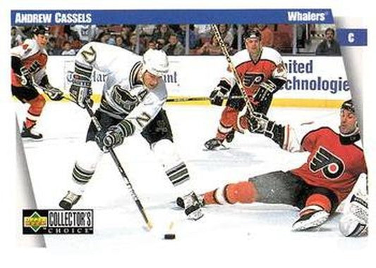 #113 Andrew Cassels - Hartford Whalers - 1997-98 Collector's Choice Hockey