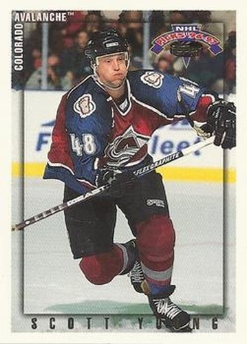 #113 Scott Young - Colorado Avalanche - 1996-97 Topps NHL Picks Hockey