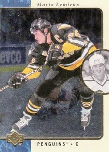 #113 Mario Lemieux - Pittsburgh Penguins - 1995-96 SP Hockey