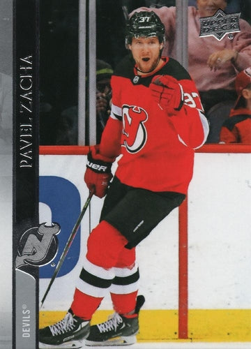 #113 Pavel Zacha - New Jersey Devils - 2020-21 Upper Deck Hockey