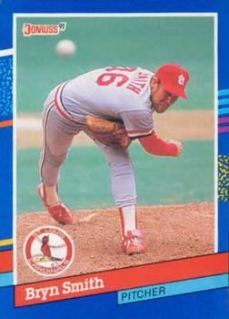 #113 Bryn Smith - St. Louis Cardinals - 1991 Donruss Baseball
