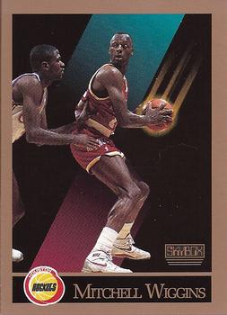 #113b Mitchell Wiggins - Houston Rockets - 1990-91 SkyBox Basketball