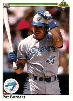 #113 Pat Borders - Toronto Blue Jays - 1990 Upper Deck Baseball