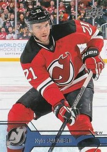 #113 Kyle Palmieri - New Jersey Devils - 2016-17 Upper Deck Hockey