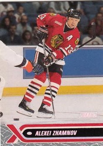 #113 Alexei Zhamnov - Chicago Blackhawks - 2000-01 Stadium Club Hockey
