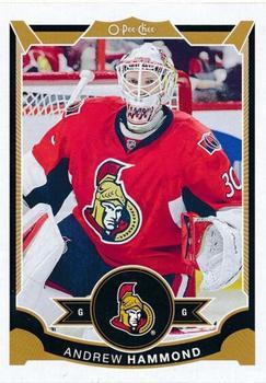 #113 Andrew Hammond - Ottawa Senators - 2015-16 O-Pee-Chee Hockey