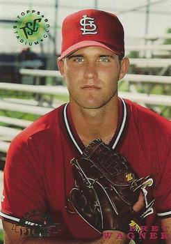 #113 Bret Wagner - St. Louis Cardinals - 1995 Stadium Club Baseball